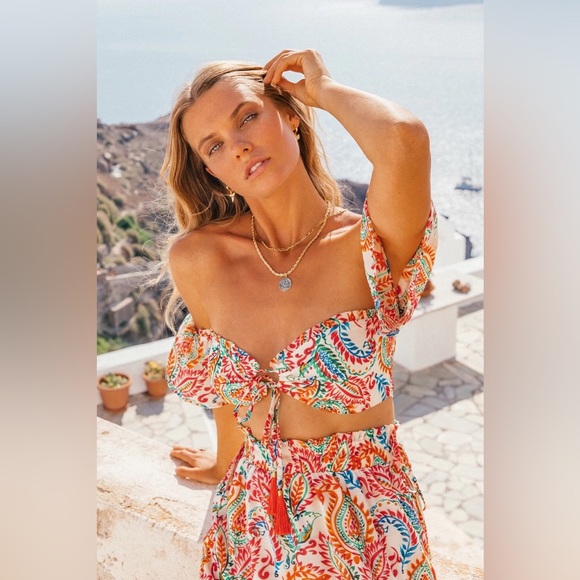 MAXI SKIRT AND TOP KYRA SET - Picture 7 of 7